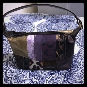 Coach patchwork purse